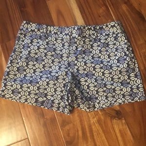Loft print shorts